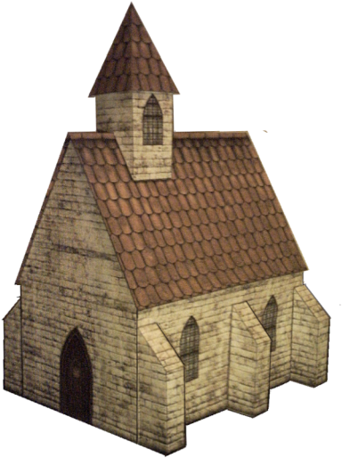 Chapel Clipart Medieval Church - Middle Age Church Png (400x535), Png Download