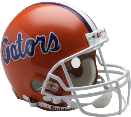 Florida Gators Full Size Throw Back Authentic Proline - University Of Pittsburgh Football Helmet (475x475), Png Download