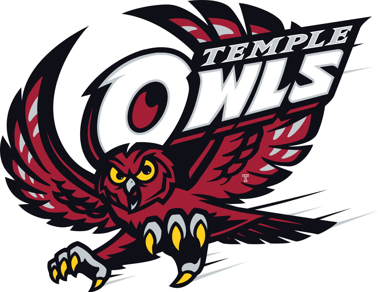 Women's Hoop Dirt - Temple Owls (1280x988), Png Download