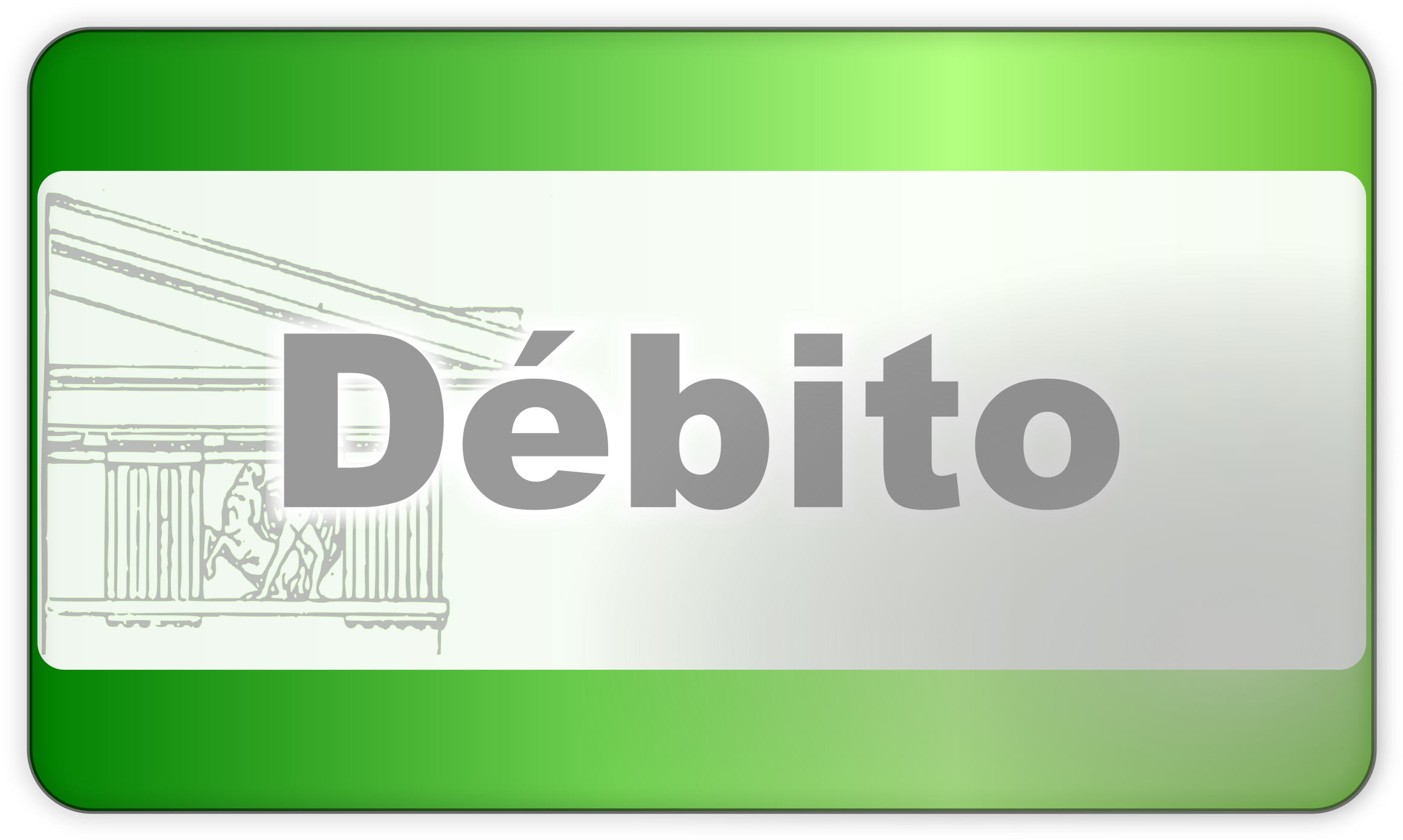 Card Clipart Debit Card - Iconos De Tarjeta De Debito (2400x2400), Png Download