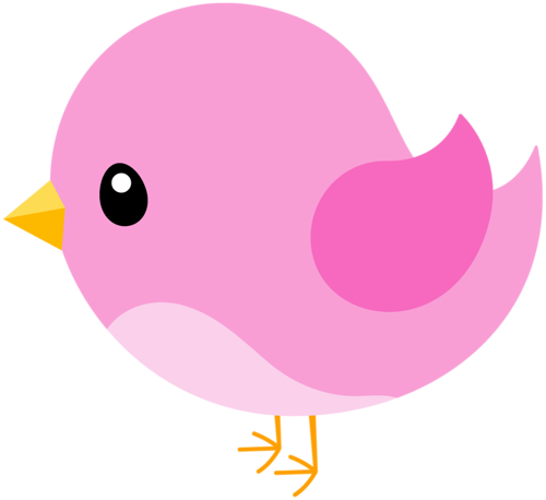 Bird Clipart, Bird Party, Applique Designs, Little - Birds Clip Art No Background (500x458), Png Download
