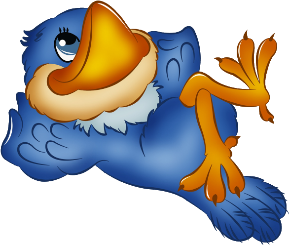 Images Of Cartoon Birds Free Download Clip Art Free - Funny Bird Cartoon Png (600x600), Png Download