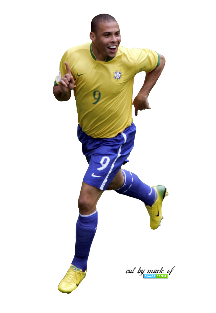 Ronaldo Render Photo Ronaldo - Ronaldo Brazil Render (700x1014), Png Download