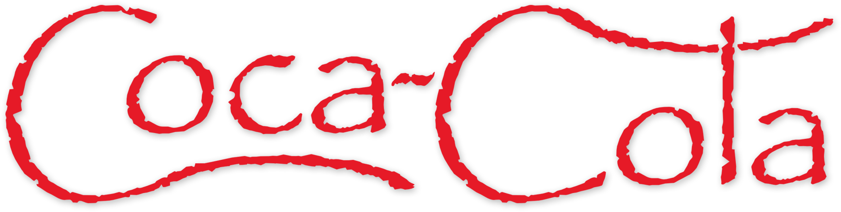 Coca-cola Logo In Papyrus Font - Western Wall (1770x1093), Png Download