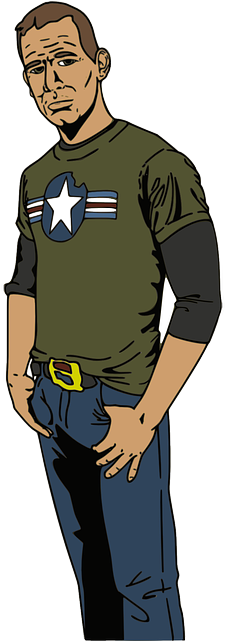 Man, Sad, Male, Person, Boy, Adult, Bored - Desenho Homem Adulto Png (320x640), Png Download