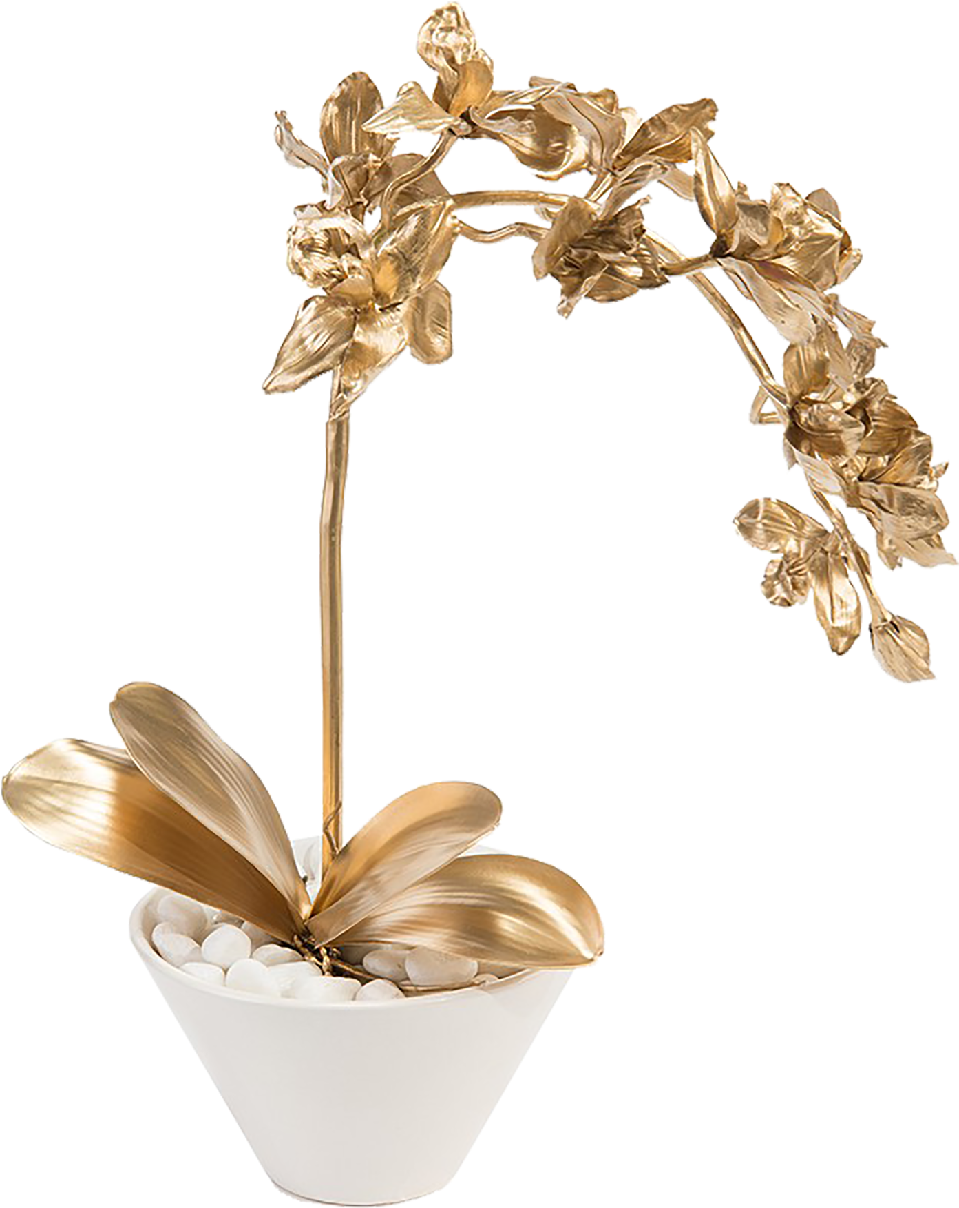 John Richard Gold On The Rocks Decorative Sculpture (1772x2215), Png Download