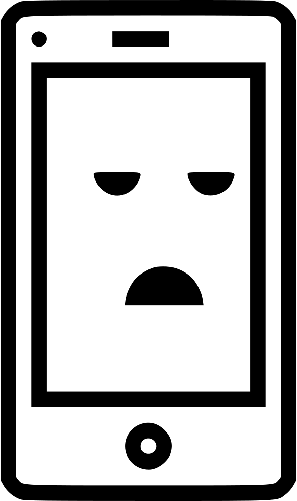 Application Layout Design Bored Smiley Sign Emoji Comments - Smiley (582x980), Png Download