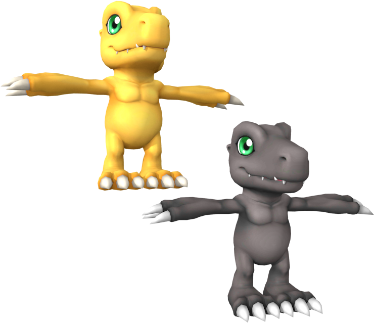 Download Zip Archive - Agumon (750x650), Png Download