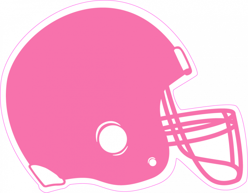 Pink Football Helmet Clip Art - Red Football Helmet Clipart (800x622), Png Download