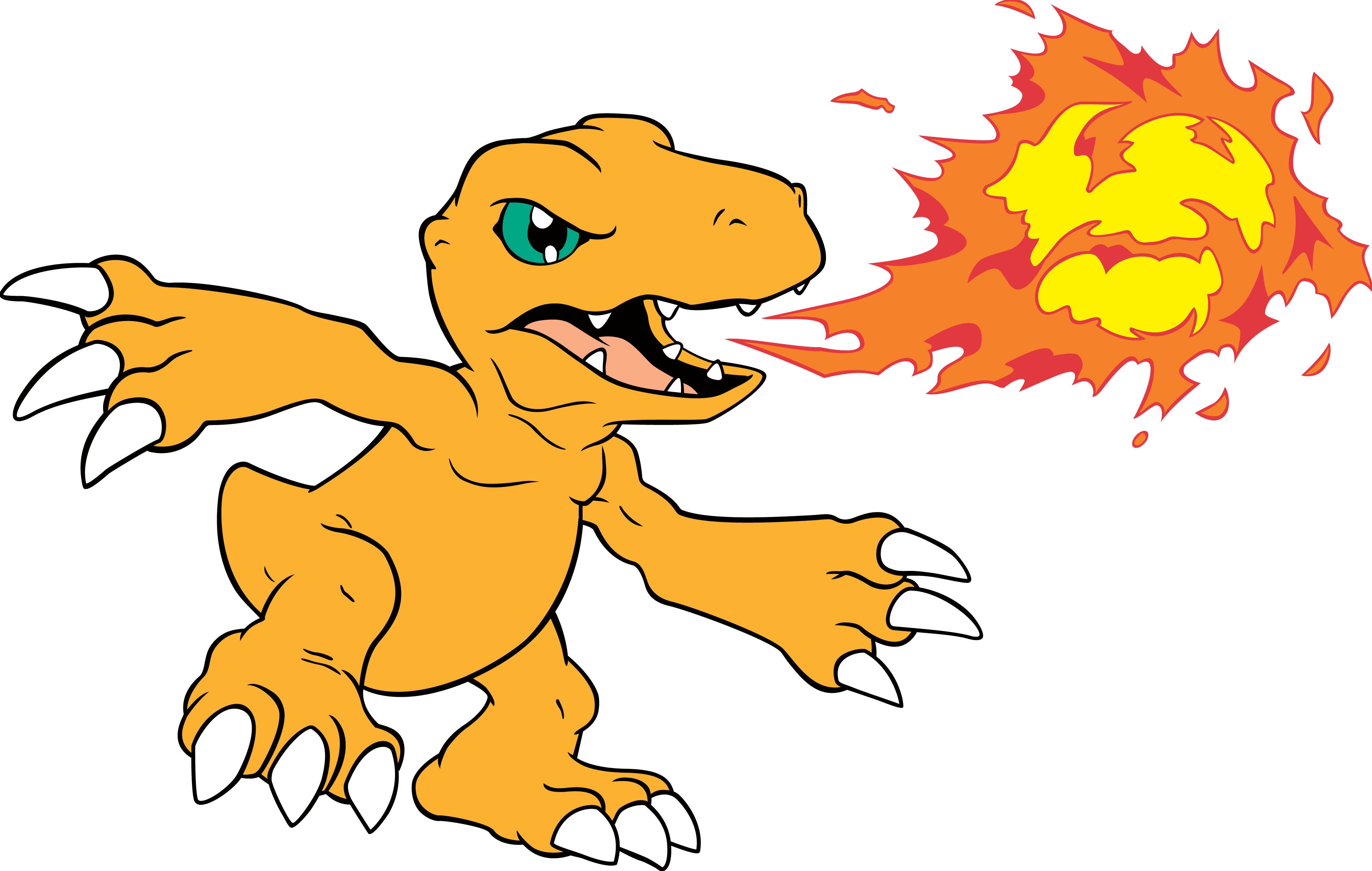 Download Link - Agumon (4116x2615), Png Download