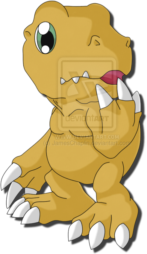 Agumon Cute (1024x1071), Png Download