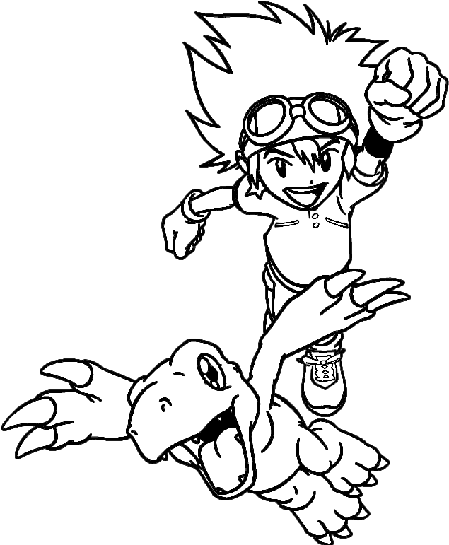 Digimon Agumon (662x776), Png Download