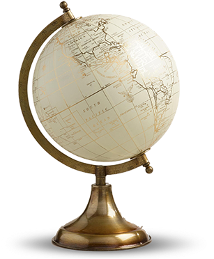 Experts In Navigating The Leadership Landscape - Designer Globe (400x400), Png Download