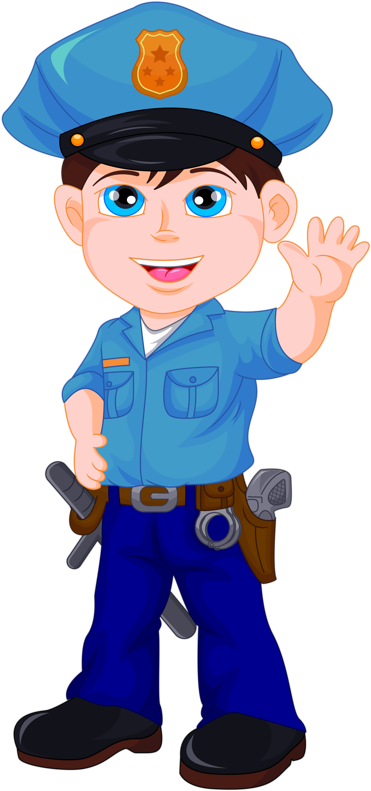 Policeman Clipart (376x800), Png Download
