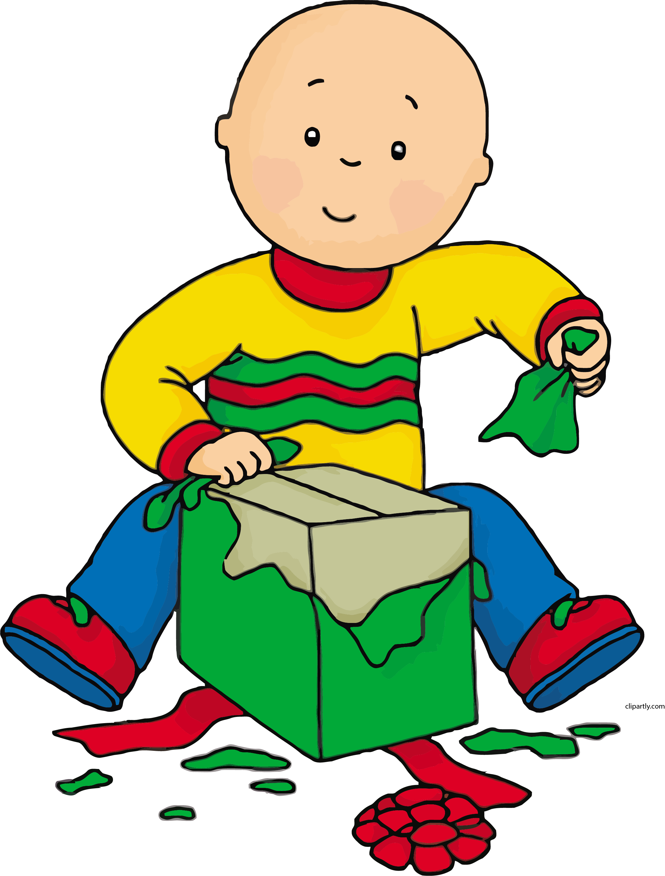 Caillou Big Suprise Png Clipart - Caillou (2237x2946), Png Download