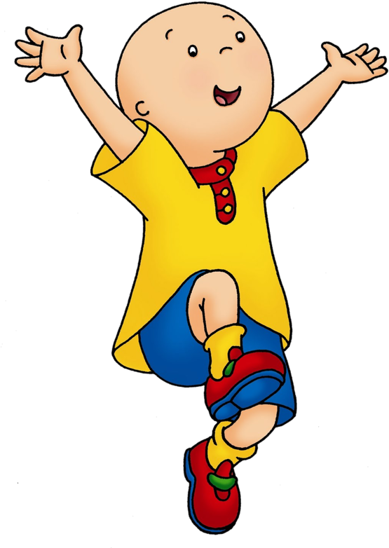 Dancing Caillou (569x800), Png Download