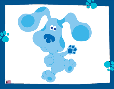 Blue's Clues (400x313), Png Download