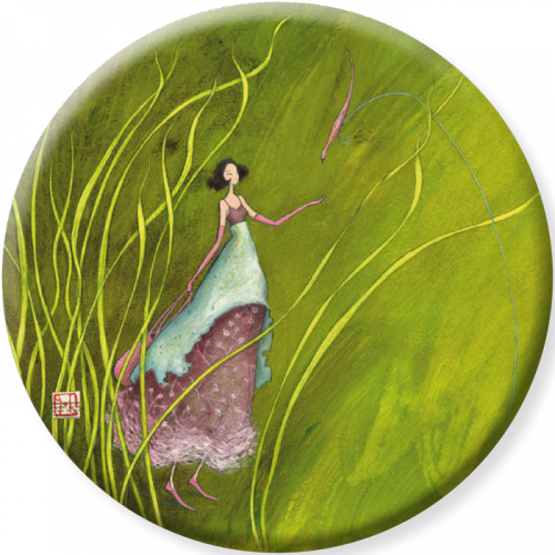 Gaëlle Boissonnard Magnet "les Hautes Herbes" 88mm - Gaelle Boissenard (500x500), Png Download