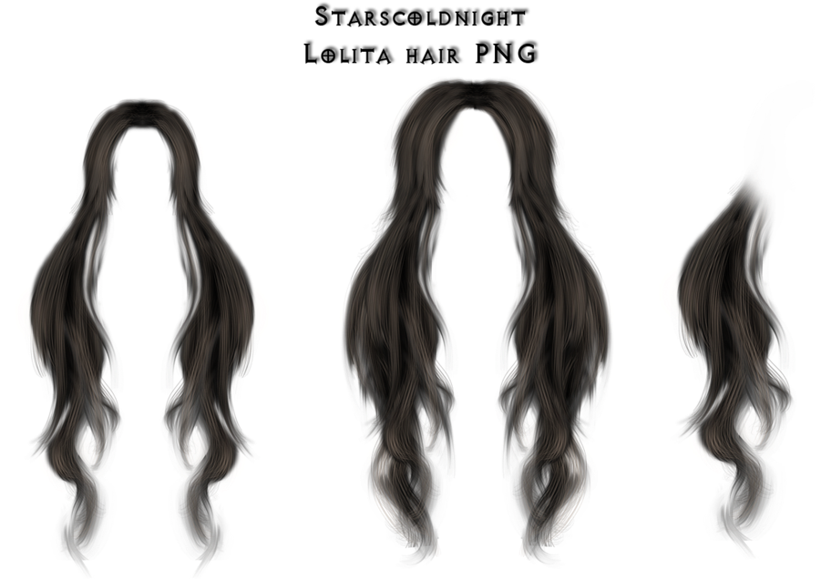 Hair Png - Digital Art Hair Png (900x669), Png Download