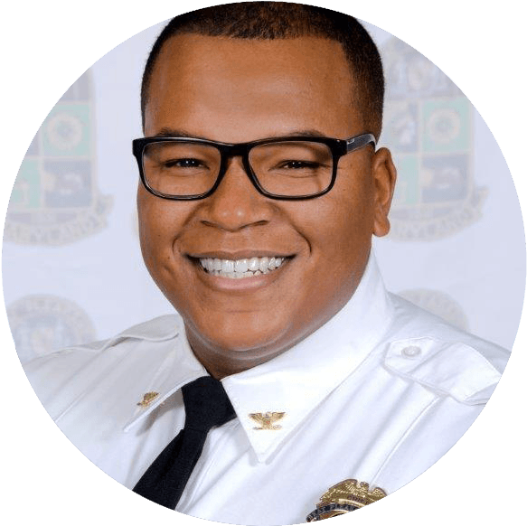 Under His Leadership, The Seat Pleasant Police Department - Seat Pleasant Police Chief (648x720), Png Download
