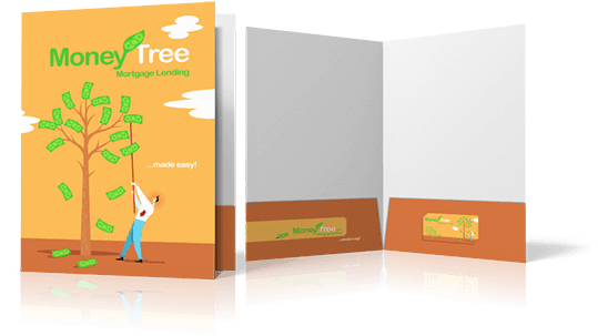 Presentation Folders Printing Mini Presentation Folders - Presentation Folders (540x332), Png Download