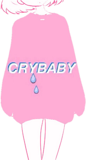 Aesthetic, Crybaby, And Tumblr Image - Pink Aesthetic Tumblr Png (500x556), Png Download