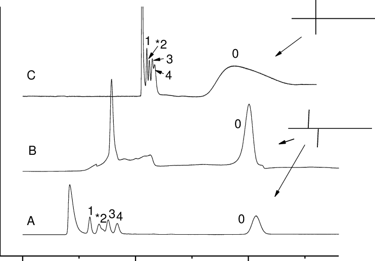 Electropherogram Demonstrating Preconcentration Via - Diagram (742x516), Png Download