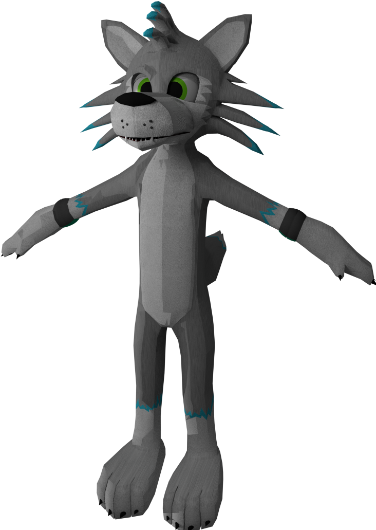 Paws First Render 277 Kb - Blender (750x1050), Png Download