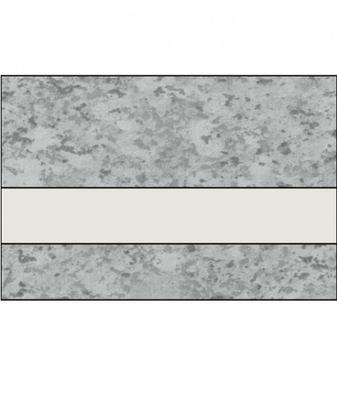 Rowmark The Naturals Aspen Grey/light Grey 1/16" Engraving - Monochrome (500x588), Png Download