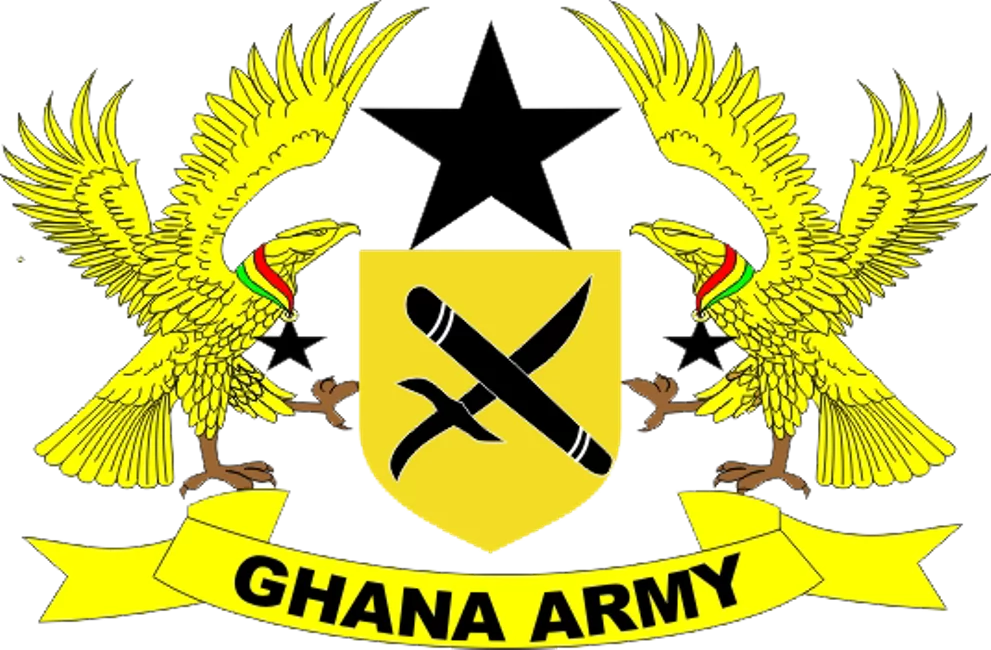 Army-logo - Ghana Armed Forces Logo (535x351), Png Download