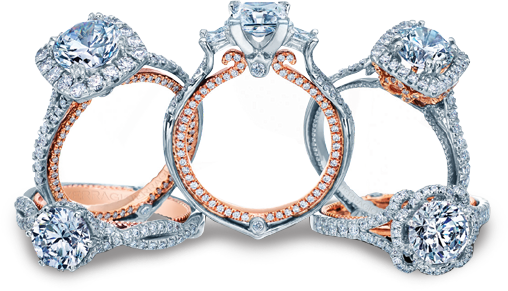 Create Your Engagement Ring, Exactly The Way You Want - Verragio Rings (508x291), Png Download