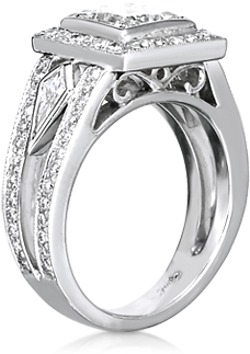 Princess Cut (400x360), Png Download