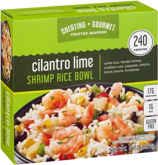 Cilantro Lime - Cilantro Lime Shrimp Rice Bowl (600x600), Png Download