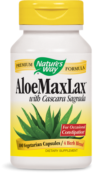 Aloemaxlax With Cascara Sagrada - Urinary Nature's Way (325x600), Png Download