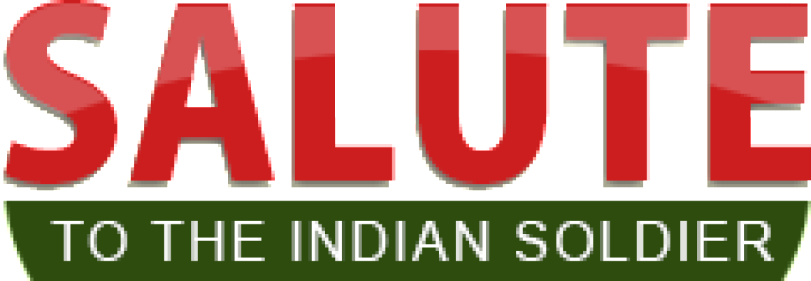 Indian Army Magaindian Navy Logo Png - Salute For Indian Army (1160x402), Png Download