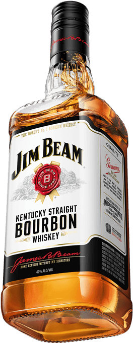 Jim Beam Bourbon Whisky (591x817), Png Download