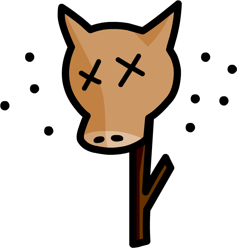 Julius Caesar Clipart Pig - Lord Of The Flies Png (880x880), Png Download