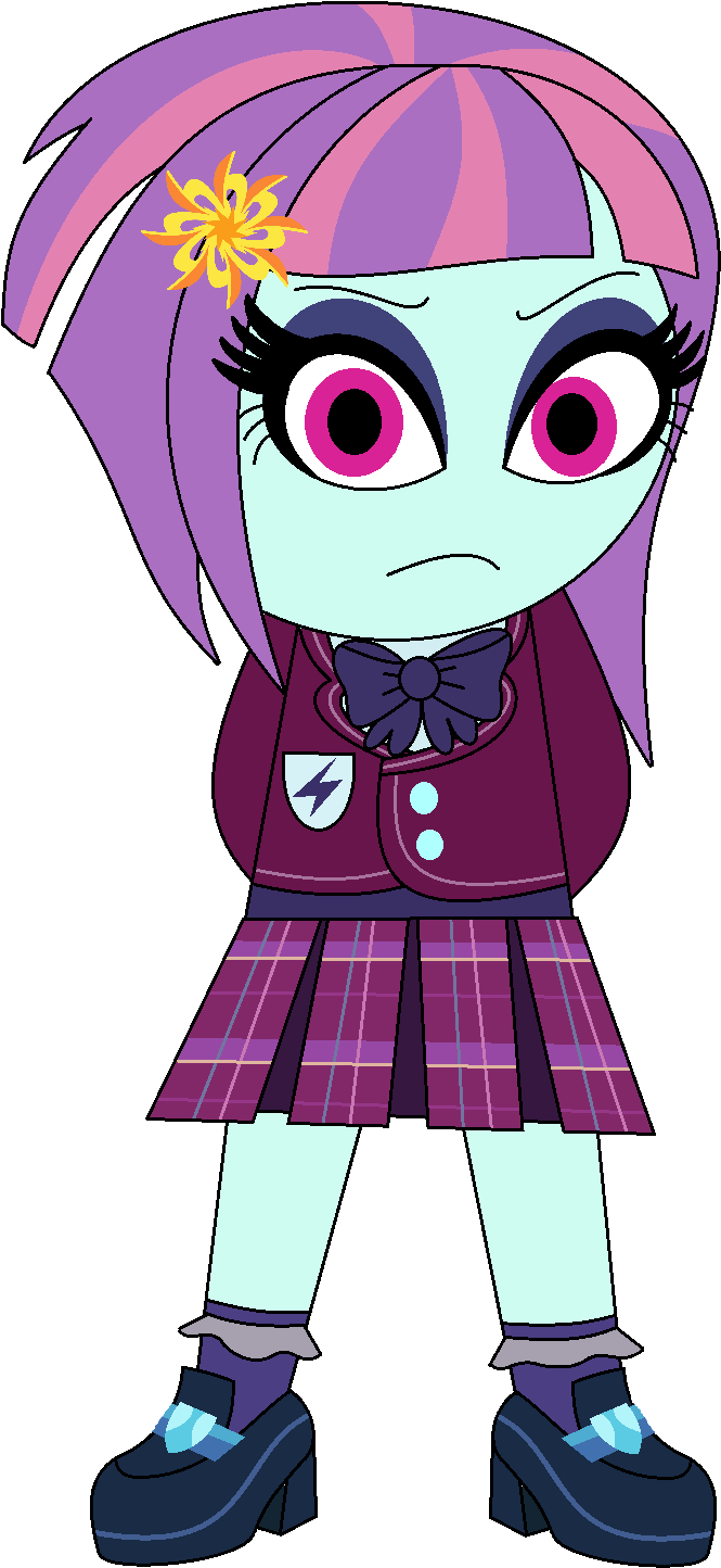 Ra1nb0wk1tty, Equestria Girls, Safe, Simple Background, - Cartoon (672x1452), Png Download