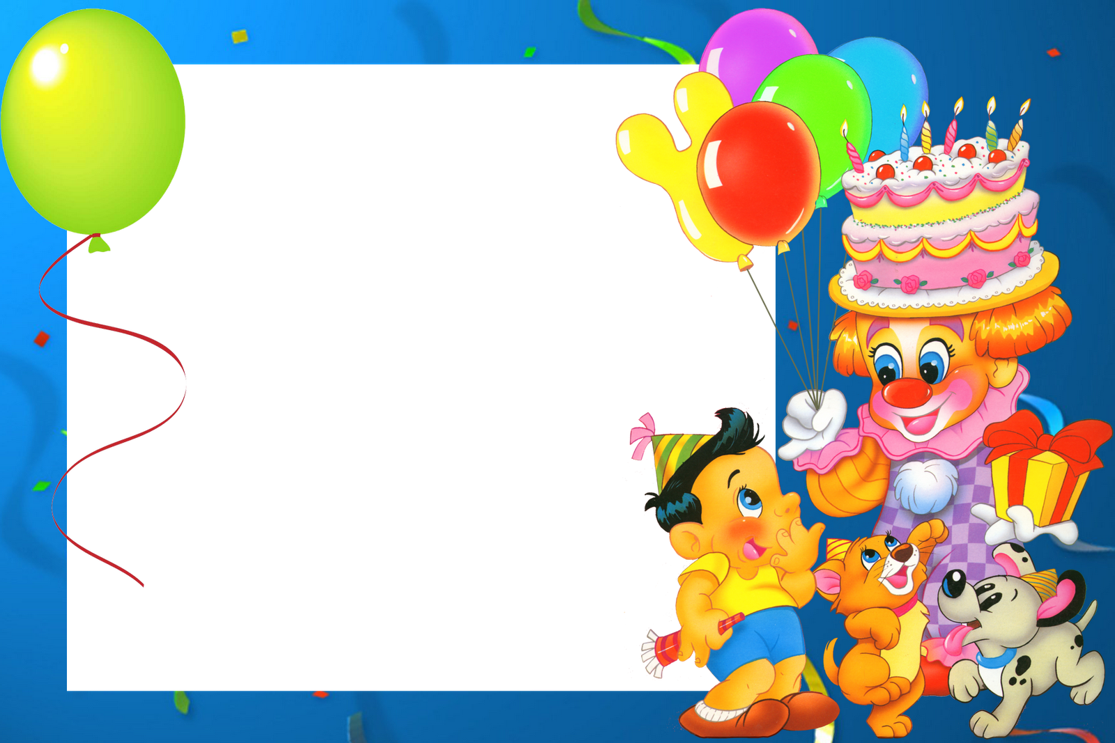 Photoshop Frames Wallpapers Designs - Frames For Children (1600x1067), Png Download