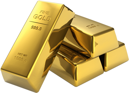 All Greael Rings Are Glossy Coated With Pure 24k Gold - Gold Bar (400x371), Png Download