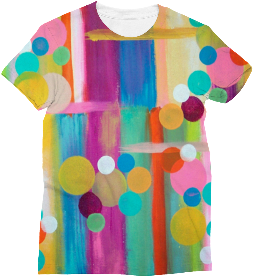 City Lights ﻿classic Sublimation Women's T-shirt - Blouse (1024x1024), Png Download