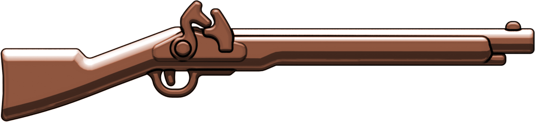 Stock Brickarms Flintlock Brickmania Toys - Brickarms Flintlock Brown (1082x247), Png Download