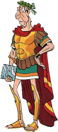 The Tragedy Of Julius Caesar - Julius Caesar Asterix (275x481), Png Download