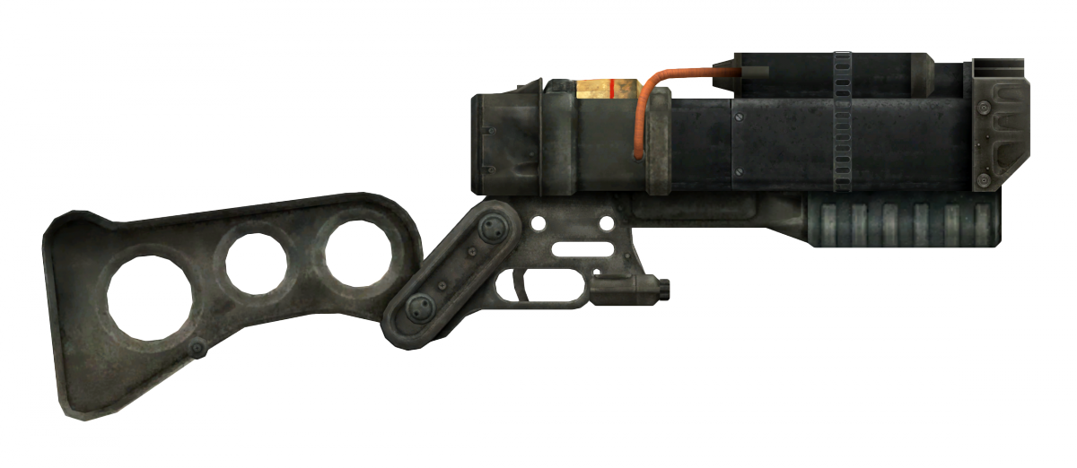 Tri-beam Laser Rifle - Fallout 3 Tri Beam Laser Rifle (1200x522), Png Download
