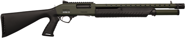Shotgun Png - Fusil A Pompe Fabarm Martial (625x199), Png Download