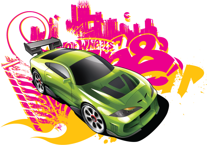 Hot Wheels Style Guide 2 On Behance Image Royalty Free - Auto Hot Wheels Png (697x481), Png Download
