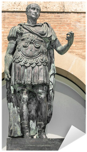 Statue Of Gaius Julius Caesar In Rimini, Italy Sticker - Commentary On The Book Of Romans: For Bible Students (400x400), Png Download