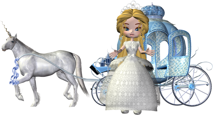 Cinderella Carriage Png For Kids - Portable Network Graphics (700x525), Png Download