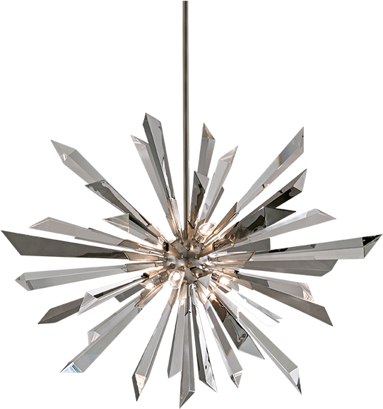 2 Story Foyer Chandelier Large (600x613), Png Download