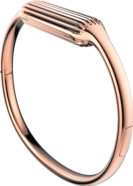 Bangle - Fitbit Flex 2 Accessory Bangle Rose Gold - Large (1080x920), Png Download